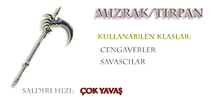 mızrak tırpan