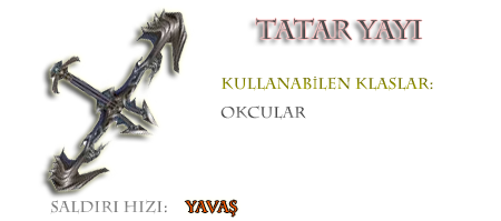 tatar yayı
