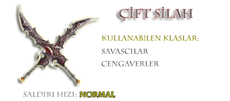 çift silah
